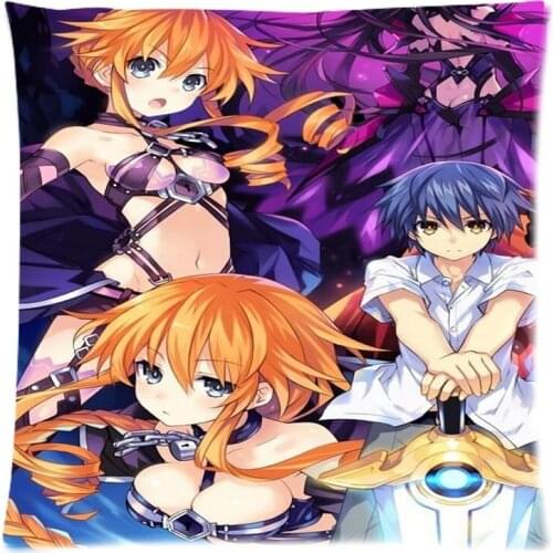 2018 Personalized Pillowcase Date A Live Print Pillow Cases Polyester Sofa Car Cushion Cover Home Decor 45x45cm