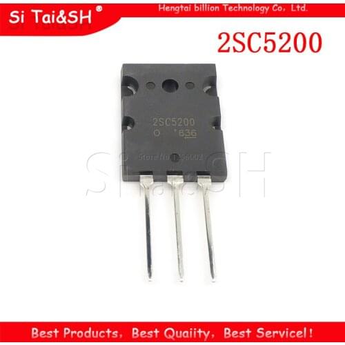 5PCS 2SC5200 TO-3P C5200 TO-3PL 5200 new and original