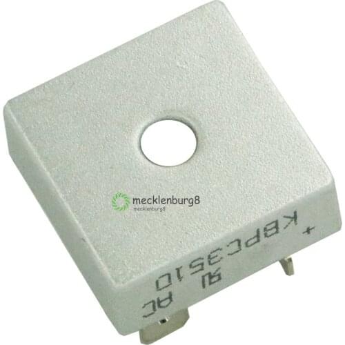 5 pieces. KBPC3510 35A 1000 V diode bridge rectifier KBPC3510 single phase bridge rectifier new arrival