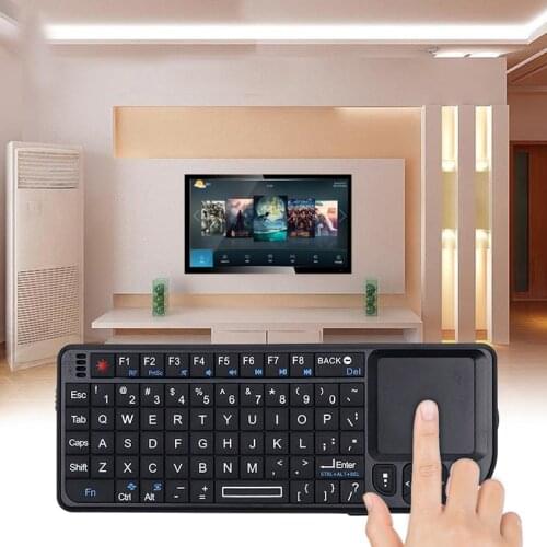 High Quality 2.4G RF Wireless Keyboard 3 In 1 New Keyboard With Touchpad Mouse For PC Notebook Smart TV Box