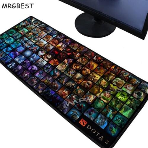 MRGBEST Csgo Game Large Xxl L Mouse Pad Player Lockedge Computer Notebook Pc Keyboard Table Mat for Lol CSGO Monster Style