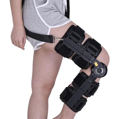 Household adjustable knee joint support lower limb support knee knee rehabilitation leg fracture meniscus protective gear J2304