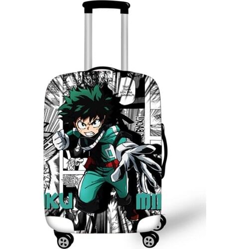 18-32'' Boku No Hero Academia Luggage Cover Travel Accessories Trolley Case Baggage Protective Covers Anti-Dust Suitcase Cover