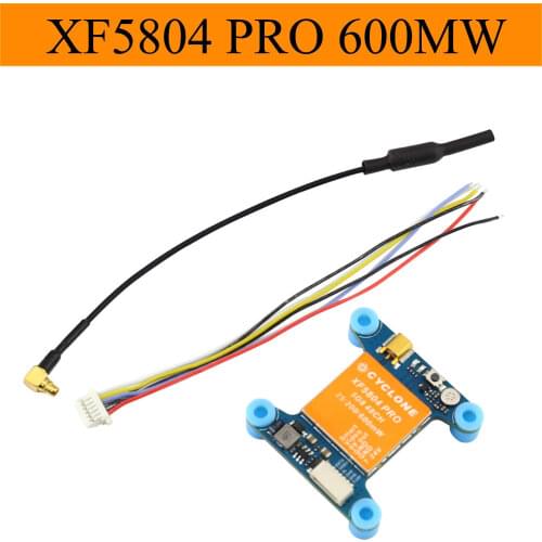 Cyclone XF5804 PRO FPV Video Transmitter 5.8G 48CH 25/200 / 600mW Switchable OSD adjustable MMCX VTX