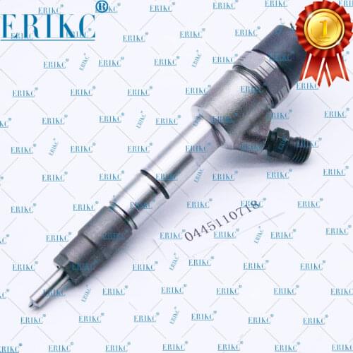 ERIKC 0445110718 Injector Oem 1100200fa130 Cr Fuel Injector 0445 110 718 Spray Nozzle 0 445 110 718 for Jac bosch injector