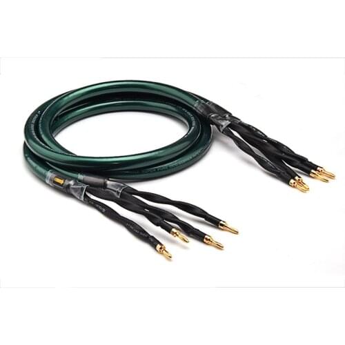 Y-028 Green Rose HIFI speaker cable 7N monocrystalline copper main speaker cable center cable