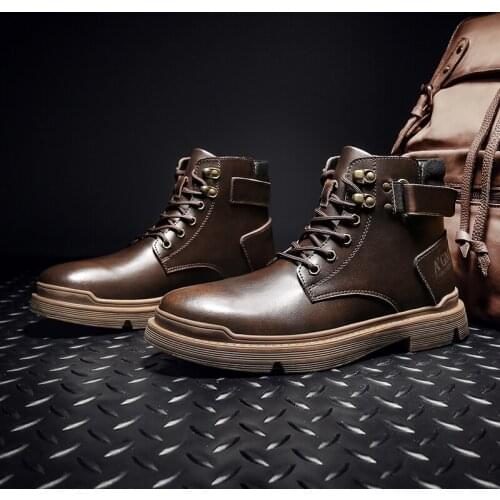 2021 New Fashion Men Boots Fur Men Snow Boots Couple Keep Warm Winter Shoes Comfortable Botas Hombre Outdoor Men Sneakers