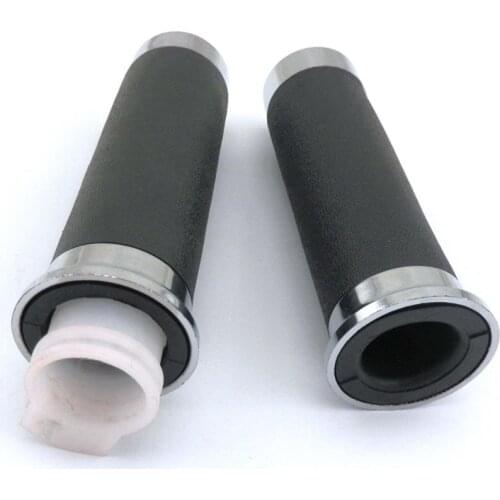 A pair Throttle Handle Grips Both Left and Right for 150cc Lance Vintage 150T-E Znen Clasic Fit 25mm Handlebar
