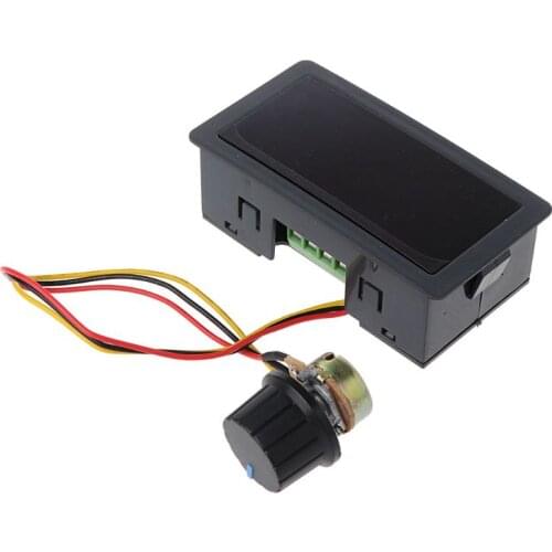 DC 6-30V 12V 24V 15A Max PWM Motor Speed Controller With Digital Display L15
