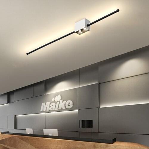 Simplicity Lustre Ceiling Light Modern Design Black LED Living Room Dining Room Kitchen Bedroom Fixture Home Lamp Luminaire
