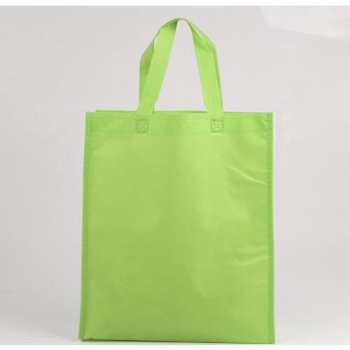 Advertisement Shopping Bag Non Woven For Super Market Shopping Pouches Storage Bag 10Pcs/Lot Can Customized Logo
