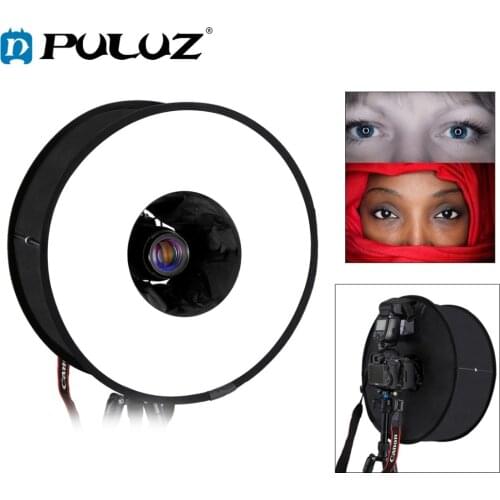 PULUZ 45cm Ring Softbox Speedlight Round Style Flash Light Shoot Soft box Foldable Soft Flash Light Diffuser Folding soft box