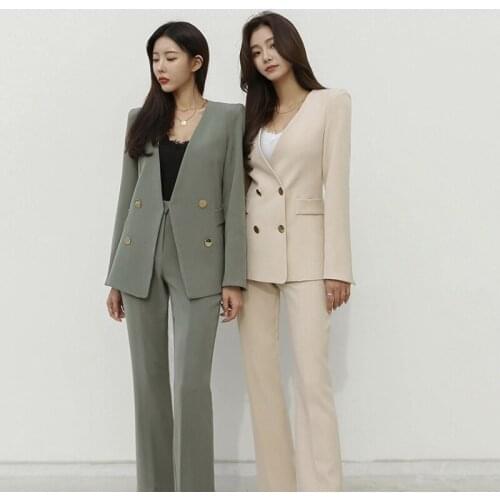 Женские брючные костюмы SLSHLYJ China At AliExpress