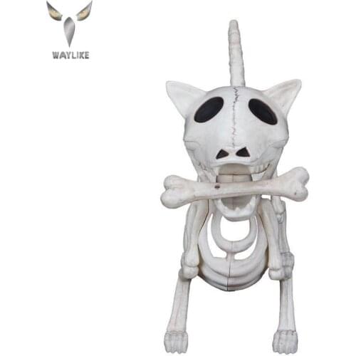 WAYLIKE Halloween Animal Decoration Crafts New Halloween Skeleton Dog Decoration Decoration Props Party Shop Decoration Horror