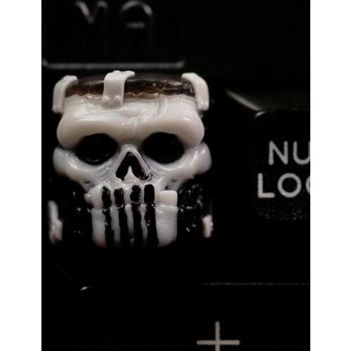 1pc Creative Handwork Resin Keycap Mechanical Keyboard Gaming Backlight Keycaps for MX Switch Individuality Keycap for Monster