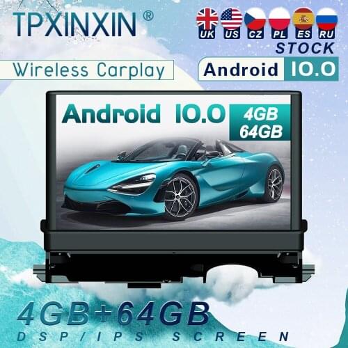 For Audi A3 8V Android Radio 2012-2019 Android 10 Car Stereo Radio with Screen Radio Player Car GPS Navigation Head Unit Carplay