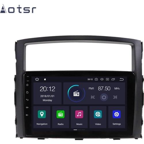 Android 10.0 Carplay Car GPS Navigation DVD Player For Mitsubishi Pajero 2006-2011 Auto Stereo Radio Multimedia Player Head Unit