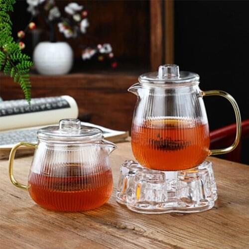 Large-capacity Thickened Glass Teapot Heat-resistant Teapot with Filter Household Pu-erh Tea Fragrant Tea Making Machine