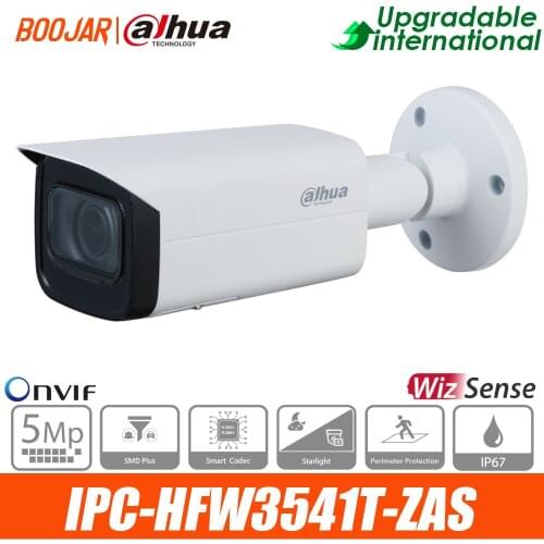 Dahua AI IP Camera IPC-HFW3541T-ZAS 5MP IR Vari-focal Bullet WizSense Network Camera