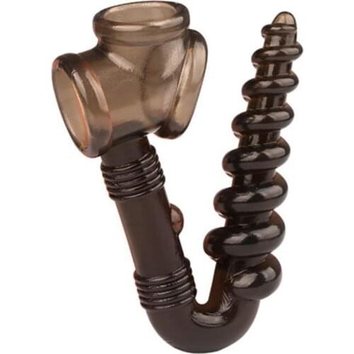 OLO Male Silicone Anal Beads Butt Plug Penis Lock Delay Ejaculation Adults секс Toy