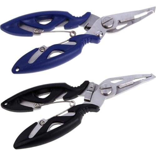 New Fishing Plier Scissor Braid Line Lure Cutter Hook Remover Tackle Tool Cutting Accessories Fishing Scissors Fishing Plier