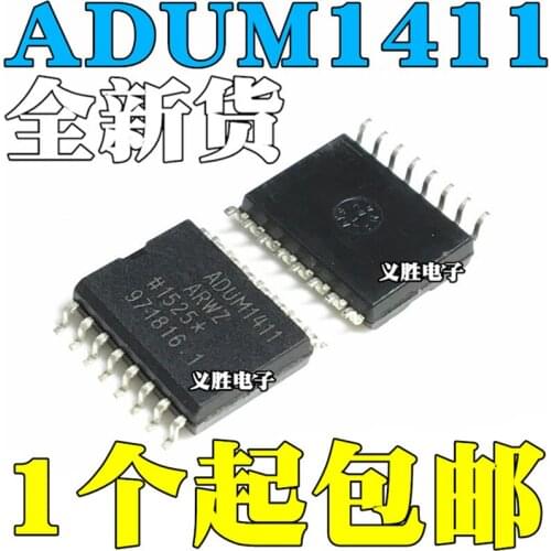 New and original ADUM1411ARWZ ADUM1411ARW ADUM1411 SOP16 Four channel segregation chip, photoelectric coupler, digital isolator