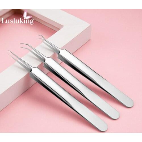 Acne Blackhead Remover Needles Extractor Stainless Steel Pimple Blemish Comedone Clip Removal Tweezer Beauty Face Care Tools