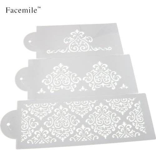 3pcs Gift Biscuit Stencil Bakery Tool Fondant Mold Crown King Princess Queen Bakeware Baking Fondant Gift Stencil Mold 52059