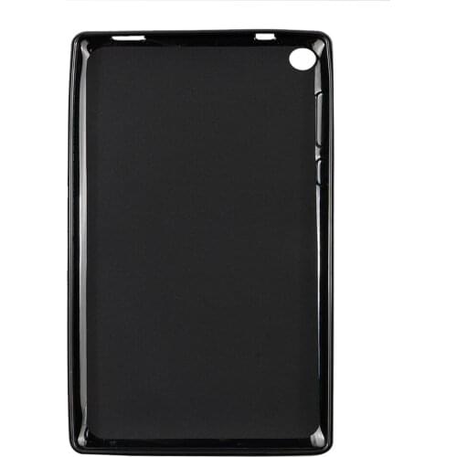 QIJUN Silicone Smart Tablet Back Cover For Lenovo Tab 3 7.0 inch 730 TB3-730F 730M 730X 730N Shockproof Bumper Case