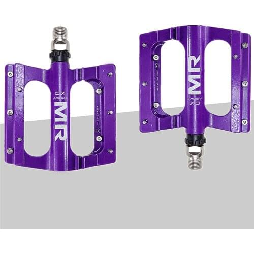 Ultralight Bicycle Pedals Aluminum Alloy Anti-skid Lengthening Flat Foot MTB Seal Bearing Mountain Bike Pedal Cycling part