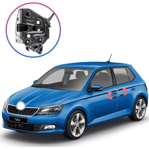 Smart Auto Electric Suction Door Lock For Skoda Fabia Rapid Octavia Karoq Kodiaq Kamiq Soft Close Door Super Silence Car Vehicle