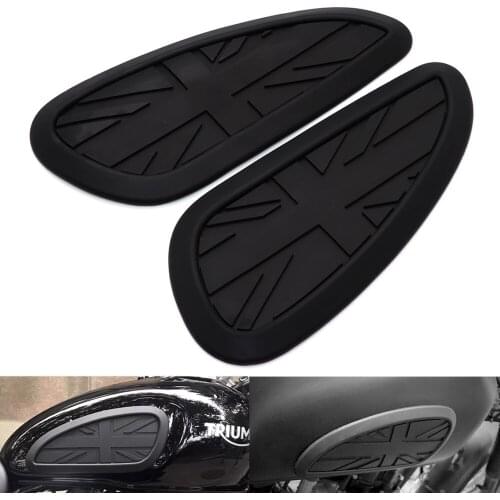 Motorcycle Tank Traction Side Pad Fuel Gas Knee Grip Protector Sticker For Honda Yamaha Suzuki Kawasaki Cruiser Chopper Touring