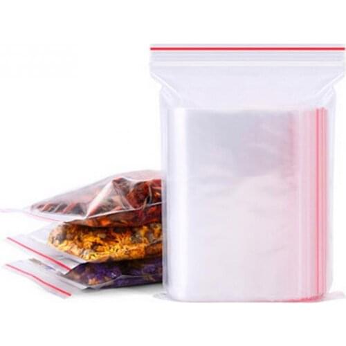200pcs/lot 10*15cm Clear Self -Sealed Plastic Bags,Valve Bag,Ziplock Bag , packing bag 015001012