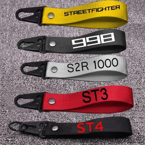 3D Key Holder Chain Collection Keychain For Ducati STREETFIGHTER S ST4S ST3/S/ABS MTS1100/S 998B 998 S 998R Motorcycle Keyring