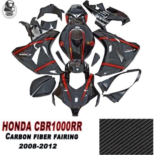 Motorcycle Accessories Carbon Fiber Fairing Full Car Kit Customized Products ABS Suitable FOR HONDA CBR1000RR 2008 2009 2010