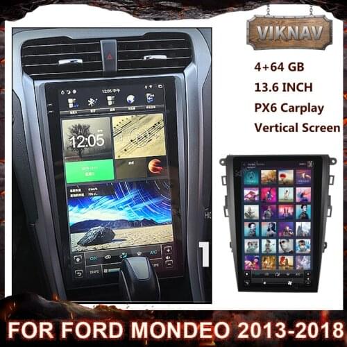 Car Radio 2 Din Android Audio Video Multimedia Player For Ford Mondeo 2013-2018 auto GPS Navigation Head Unit Receiver Screen
