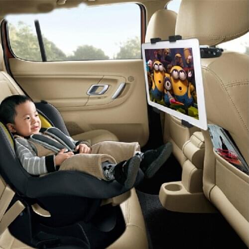 Car Seat Back Pillow Headrest Mount Holder Black For HUAWEI MediaPad M5 M3 M2 M1 /MediaPad T5 T3 T2 For Xiaomi Mi Pad 4 3 2 1