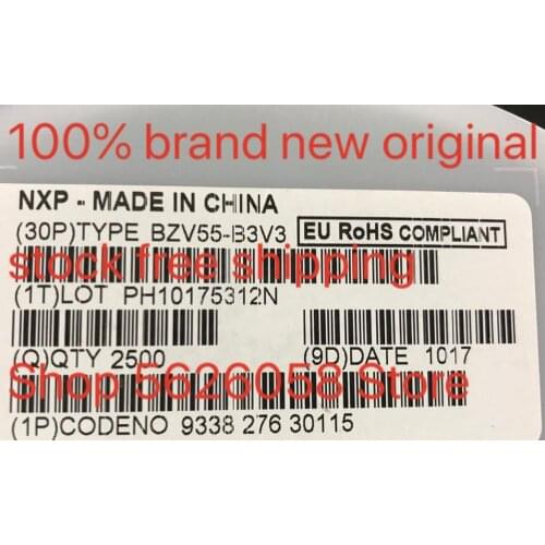 BZV55-B3V3 LL34 100% new original freeshipping 50PCS/LOT STOCK