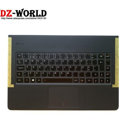Palmrest Upper Case With Portugal Backlit Keyboard Touchpad for Lenovo Yoga 3 Pro-1370 Laptop C Cover 5CB0G97338 SN20F66347