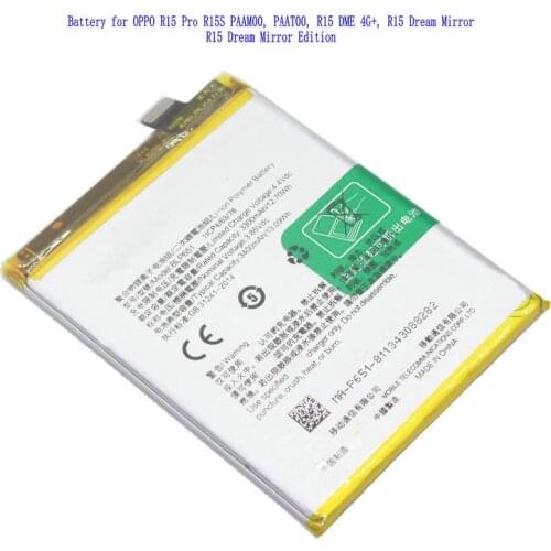 Ciszean Oppo R15 Pro Phone Batteries China