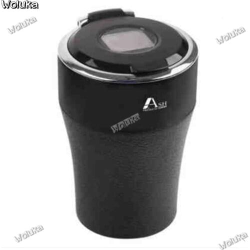 Creative high temperature ashtray for car creative car ashtray solar charging ashtray CD50 Q06