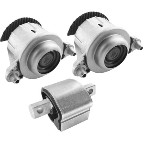 Engine Transmission Mounts 2pcs 2042402017 + 2122400418 SET 3 for Mercedes W203 W204 W210 W212 W220 W230
