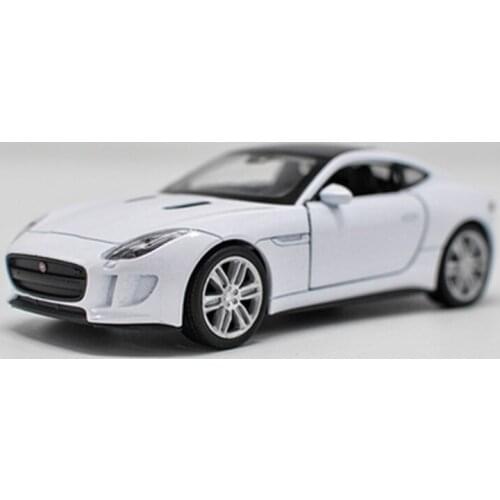 WELLY 1:36 JAGUAR F-Type Coupe Alloy Car Model Machine Simulation Collection Toy Pull-back Vehicle Gift Collection