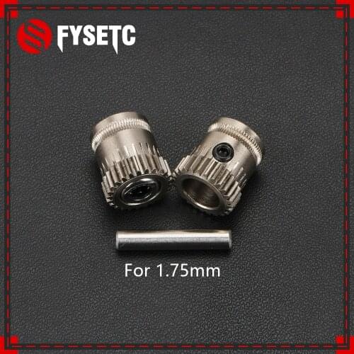Upgrade Drivegear Kit ID 8mm Dual Drive Gear Extruder Kit Cloned Btech For Prusa i3 3D Printer Bowden Extruder 1.75 mm Filament