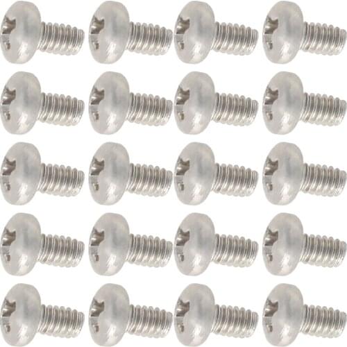 MroMax 30/60/100pcs Phillips Pan Head Screws M2*3/M2*4/M2*5/M2*6/M2*8/M2*10/M2*12/M2*14/M2*16/M2*18/M2*20/M2*22/M2*25mm Hardware