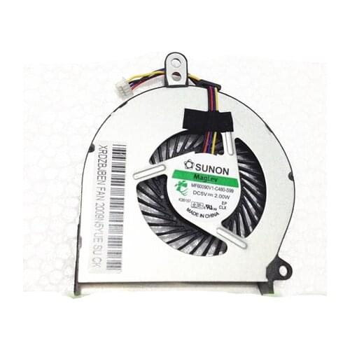 New and Original CPU fan for ShenZhou Q480S K470N K480N K570C K610D laptop cpu cooling fan cooler AB06805HX090B00 0CWJW3