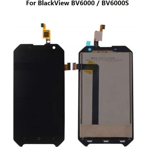 OEM Original For Blackview BV6000 / BV6000S LCD Screen and Digitizer Touch Screen Assembly Black
