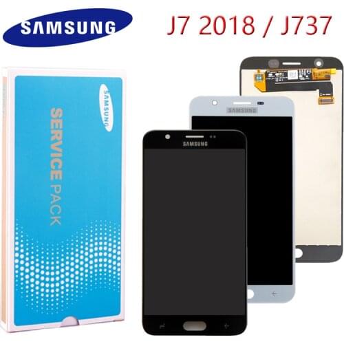 Original LCD For Samsung Galaxy J7 2018 J737 LCD J737A J737P J737V LCD Display Touch Screen Digitizer Replacement Parts