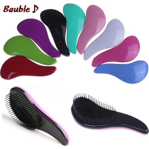 1PC Baby kids Magic Handle Tangle Detangling Comb Shower Hair Brush Salon Styling Tamer cute useful Tool Hairbrush