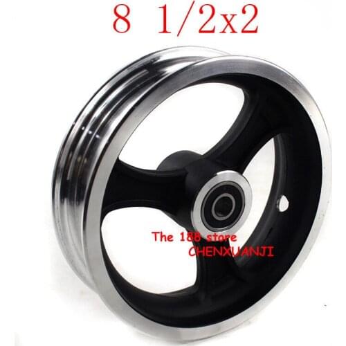 Size 8 1/2x2 wheel hub alloy rims use 8 1/2*2 tyre Inflatable tire fits small Electric vehicle children car and Electric scooter